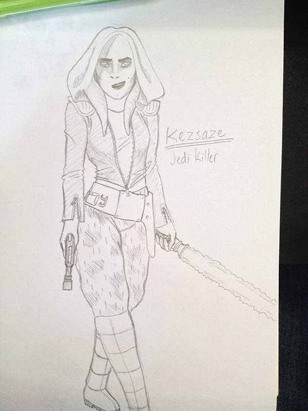 Edge of the Empire Character Sketches – Highscore Kid